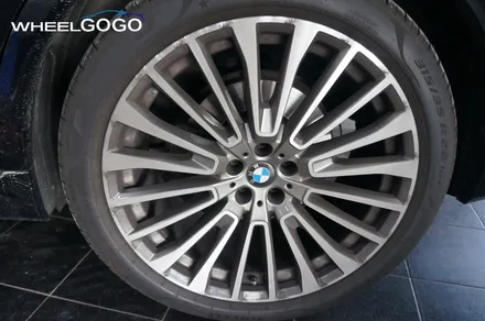 BMW X7 검정유광 휠도색&분체도장