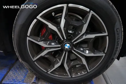 BMW X4 검정유광 휠도색(분체도장)