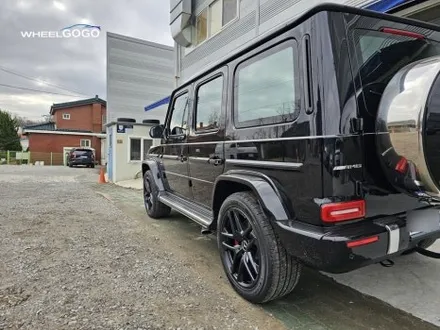 벤츠 G63(G바겐) 맷블랙(검정무광) 휠도색