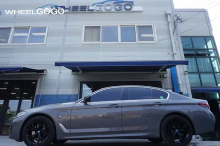 BMW 530e 분체도장(검정유광)