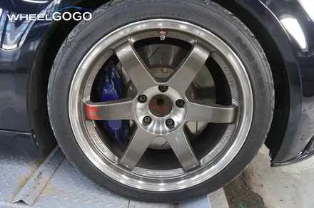 BMW M3 검정유광 휠도색