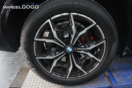 BMW X4 검정유광 휠도색(분체도장)
