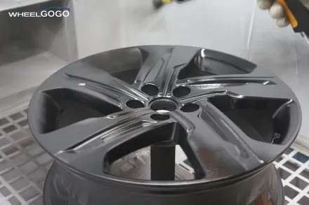 쏘렌토 MQ4 하이브리드 검정유광(블랙유광) 분체도장