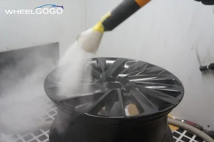 렉서스 ES300h 검정유광 휠도색(분체도장)