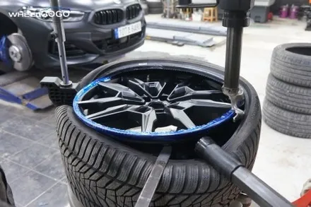 [휠도색]BMW M850i 검정무광 휠도색