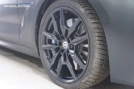 [휠도색]BMW M850i 검정무광 휠도색