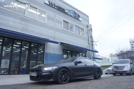 [휠도색]BMW M850i 검정무광 휠도색