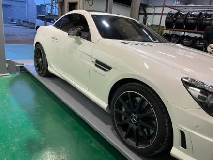 ★울산 휠복원★ 휠수리 ★     벤츠 SLK AMG 휠복원작업 / 울산 울주