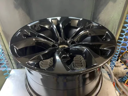 [울산 휠랜드]BMW X6 블랙유광분체·슈퍼아크릴클리어 휠복원 커스터마이징 / 울산 울주