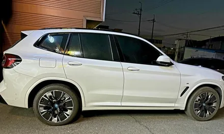 [울산 휠랜드] BMW IX3 >CNC 다이아 컷> GMA아크릴고온 분체코팅 휠오리지널·복원·수리 / 울산 울주