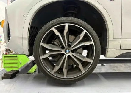 [울산 휠랜드] BMW X2 프리미엄 휠복원▶CNC 다이아컷팅·블랙분체 클리어 슈퍼아크릴코팅 휠오리지널·복원·수리 / 울산 울주