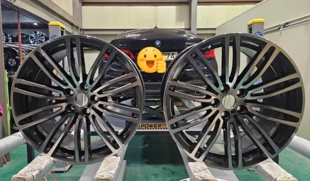 ★울산 휠랜드 ▶ BMW 530i #휠 복원#휠 수리 작업 / 울산 울주
