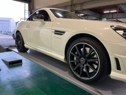 ★울산 휠복원★ 휠수리 ★     벤츠 SLK AMG 휠복원작업 / 울산 울주