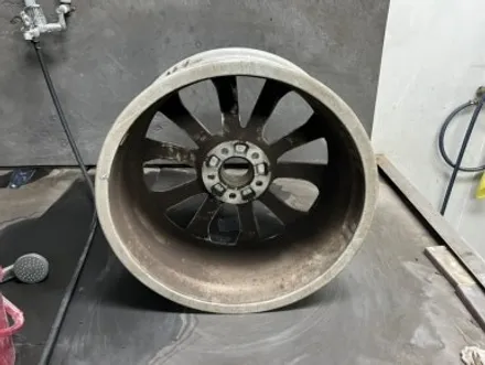 [아우디 A6 35TDI 순정 18인치 휠 휠복원 경기광주 휠복원 휠도색 휠교환 타이어 휠사무소] 용인 성남 하남 분당 수원 / 광주. 성남, 용인, 수원