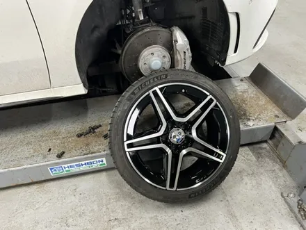 [벤츠 A클래스 A35 AMG 순정 18인치 휠 휠복원 경기광주 휠복원 휠도색 휠교환 타이어] 분당 성남 용인 하남 수원 / 경기광주 문형동