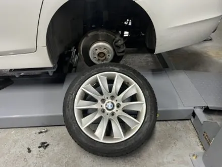 [BMW 528i 18인치 콘티넨탈 245 45 18 275 40 18 DWS06 플러스 타이어교체 경기광주 타이어 휠도색 휠복원 휠교환] 분당 용인 하남 수원 성남 / 경기광주 문형동