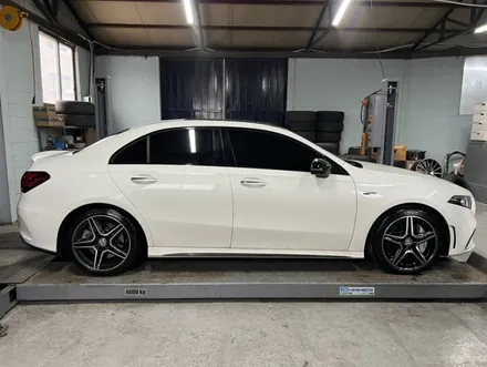 [벤츠 A클래스 A35 AMG 순정 18인치 휠 휠복원 경기광주 휠복원 휠도색 휠교환 타이어] 분당 성남 용인 하남 수원 / 경기광주 문형동
