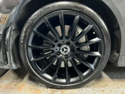 [벤츠 CLS450 20인치 순정휠 매트블랙(검정반무광) 휠도색 경기광주 휠도색 휠복원 휠교체 타이어] 용인 성남 수원 분당 하남 / 경기광주 문형동