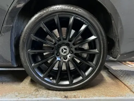 [벤츠 CLS450 20인치 순정휠 매트블랙(검정반무광) 휠도색 경기광주 휠도색 휠복원 휠교체 타이어] 용인 성남 수원 분당 하남 / 경기광주 문형동