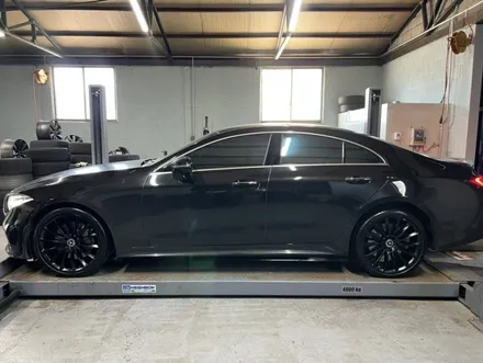 [벤츠 CLS450 20인치 순정휠 매트블랙(검정반무광) 휠도색 경기광주 휠도색 휠복원 휠교체 타이어] 용인 성남 수원 분당 하남 / 경기광주 문형동