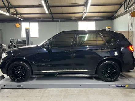 [BMW X5 40d 20인치 순정휠 검정반무광 매트블랙 휠도색 경기광주 휠도색 휠복원 휠교환 타이어] 분당 용인 하남 성남 수원 / 경기광주 문형동