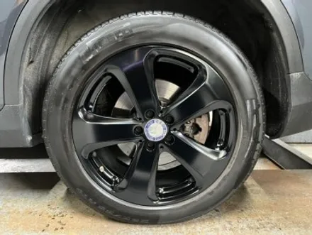 [벤츠 GLC 220d 순정 19인치 휠 검정반무광 매트블랙 휠도색 경기광주 휠도색 휠복원 휠교체 타이어 휠사무소] 용인 성남 분당 하남 수원 / 광주. 성남, 용인, 수원