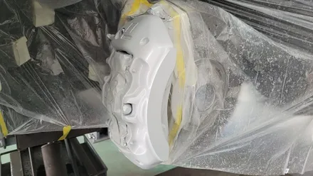 [벤츠 GT43 AMG 레드 캘리퍼 도색 경기광주 휠사무소] 휠도색 휠복원 휠수리 분당 성남 용인 하남 수원 / 광주. 성남, 용인, 수원