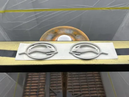 [쉐보레 임팔라 검정 유광 엠블럼 도색 경기광주 휠사무소] 휠복원 휠수리 휠도색 성남 분당 용인 수원 하남 / 광주. 성남, 용인, 수원