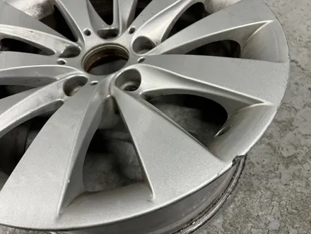 [BMW 320d 순정 17인치 휠 메탈릭실버 휠복원 경기광주 휠복원 휠도색 휠교환 타이어 휠사무소] 용인 분당 성남 하남 수원 / 광주. 성남, 용인, 수원
