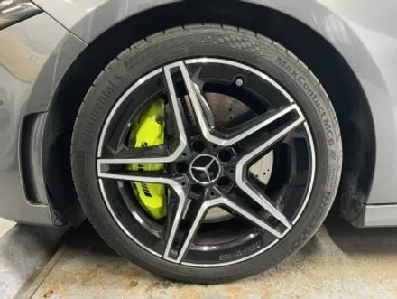 [벤츠 A클래스 A35 AMG 순정 18인치 휠 유광에서 무광으로 변경 경기광주 휠도색 휠복원 휠교체 타이어 휠사무소] 분당 용인 성남 하남 수원 / 경기광주 문형동