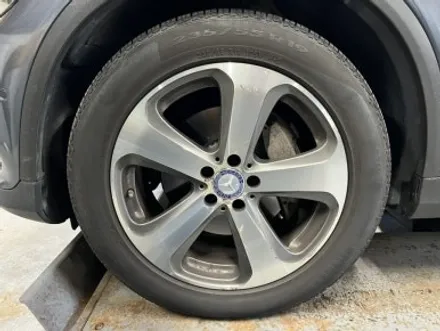 [벤츠 GLC 220d 순정 19인치 휠 검정반무광 매트블랙 휠도색 경기광주 휠도색 휠복원 휠교체 타이어 휠사무소] 용인 성남 분당 하남 수원 / 광주. 성남, 용인, 수원