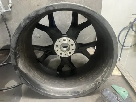 [BMW X5 40i 21인치 컷팅휠 휠복원 경기광주 휠사무소] 휠도색 휠수리 하남 용인 성남 분당 수원 / 광주. 성남, 용인, 수원