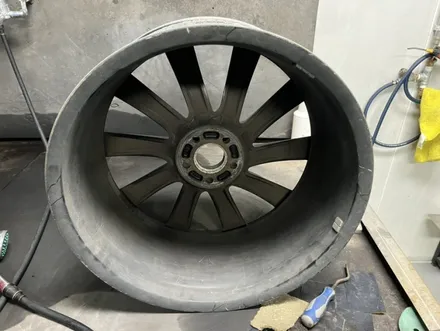 [볼보 XC90 20인치 블랙펄 유광 휠도색 휠복원 경기광주 휠사무소] 휠수리 성남 분당 용인 하남 수원 / 광주. 성남, 용인, 수원