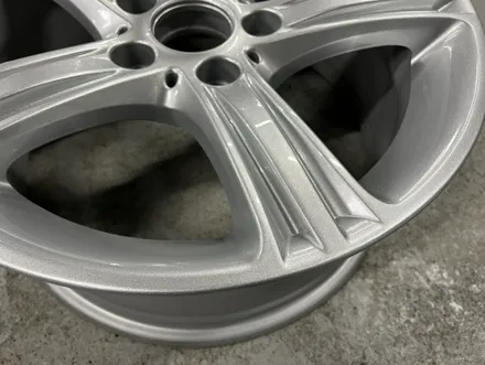 [BMW 320d 투어링 순정 17인치 휠 메탈릭실버 휠복원 경기광주 휠복원 휠도색 휠교환 타이어 휠사무소] 분당 하남 용인 성남 수원 / 광주. 성남, 용인, 수원