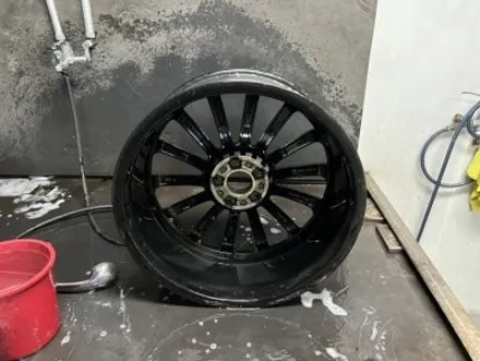 [벤츠 CLS450 20인치 순정휠 매트블랙(검정반무광) 휠도색 경기광주 휠도색 휠복원 휠교체 타이어] 용인 성남 수원 분당 하남 / 경기광주 문형동
