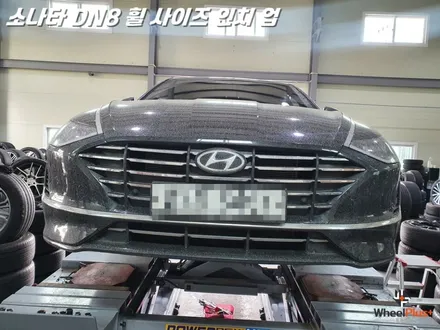 평택휠교체 N라인으로 업그레이드된 소나타 DN8 / 화성시 팔탄면