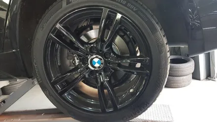 안산휠도장 BMW 3 시리즈 18인치 기존 도장 복원하기 / 화성시 팔탄면