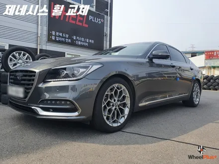 제네시스 휠교체 수원 차량은 휠플러스에서 작업하세요 / 화성시 팔탄면