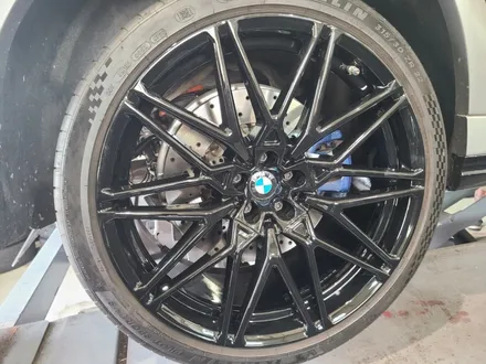 bmw휠도색 X6휠수리 818M 21,22인치 컴페디션 분체도장 작업 / 화성시 팔탄면