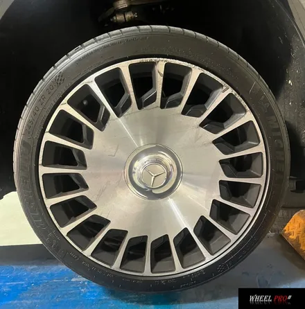 [WHEEL PRO SHOP][휠프로샵]벤츠 S560 마이바흐 휠 복원/다이아커팅/울산휠도색/휠수리/울산휠복원/휠분체도장/울산휠/울산 휠수리/울산 휠복원/울산 휠도색 / 울산 북구, 경남