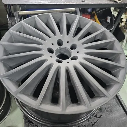 벤츠 S500 휠 커스텀 도색 및 복원 / 울산 북구, 경남