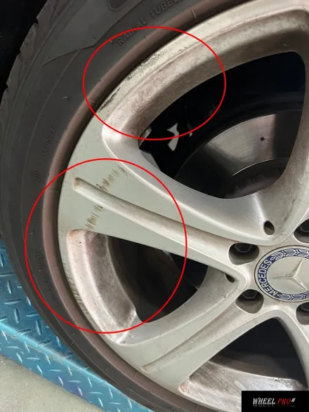 [WHEEL PRO SHOP][휠프로샵]벤츠 E클래스 휠복원도색/울산 휠도색/울산 휠수리/울산 휠복원/휠도색/휠분체도장/휠복원맛집/울산휠/휠 수리 / 울산 북구, 경남