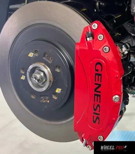 [WHEEL PRO SHOP][휠프로샵]제네시스 GV70 캘리퍼 도색/울산휠도색/울산휠수리/울산휠복원/휠분체도장/휠복원 맛집/울산휠/캘리퍼도색 맛집 / 울산 북구, 경남