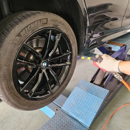 BMW 5시리즈 휠 복원 도색 / 울산 북구, 경남