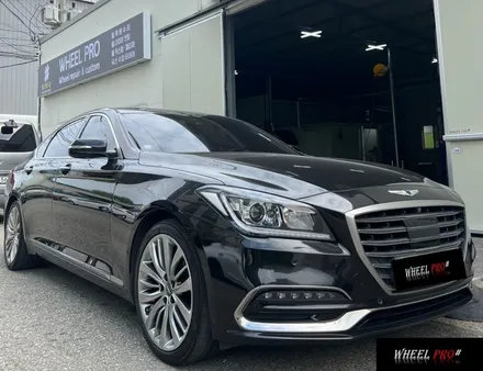 [WHEEL PRO SHOP][휠프로샵]제네시스 G80 휠 복원/휠 도색/휠 도색 맛집/울산 휠복원/울산휠/울산 휠수리 / 울산 북구, 경남