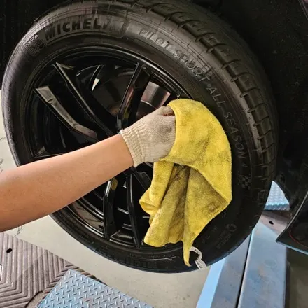 BMW 5시리즈 휠 복원 도색 / 울산 북구, 경남