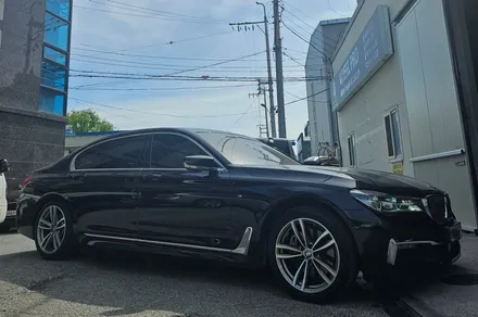 BMW 7시리즈 휠 복원 도색 / 울산 북구, 경남