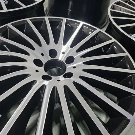벤츠 S500 휠 커스텀 도색 및 복원 / 울산 북구, 경남