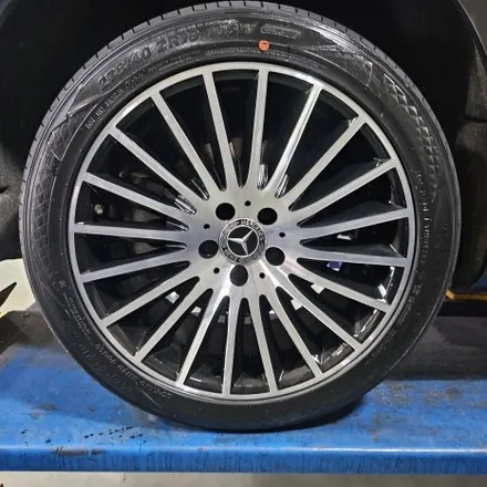 벤츠 S500 휠 커스텀 도색 및 복원 / 울산 북구, 경남