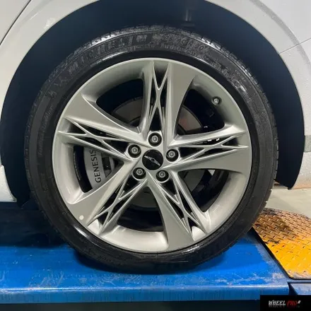 [WHEEL PRO SHOP][휠프로샵]제네시스 G90 휠 복원/휠도색/울산휠도색/울산휠수리/울산휠복원/휠분체도장/휠복원 맛집/울산휠/울산 휠수리 / 울산 북구, 경남